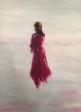 Woman in the Snow by Sue Brelade